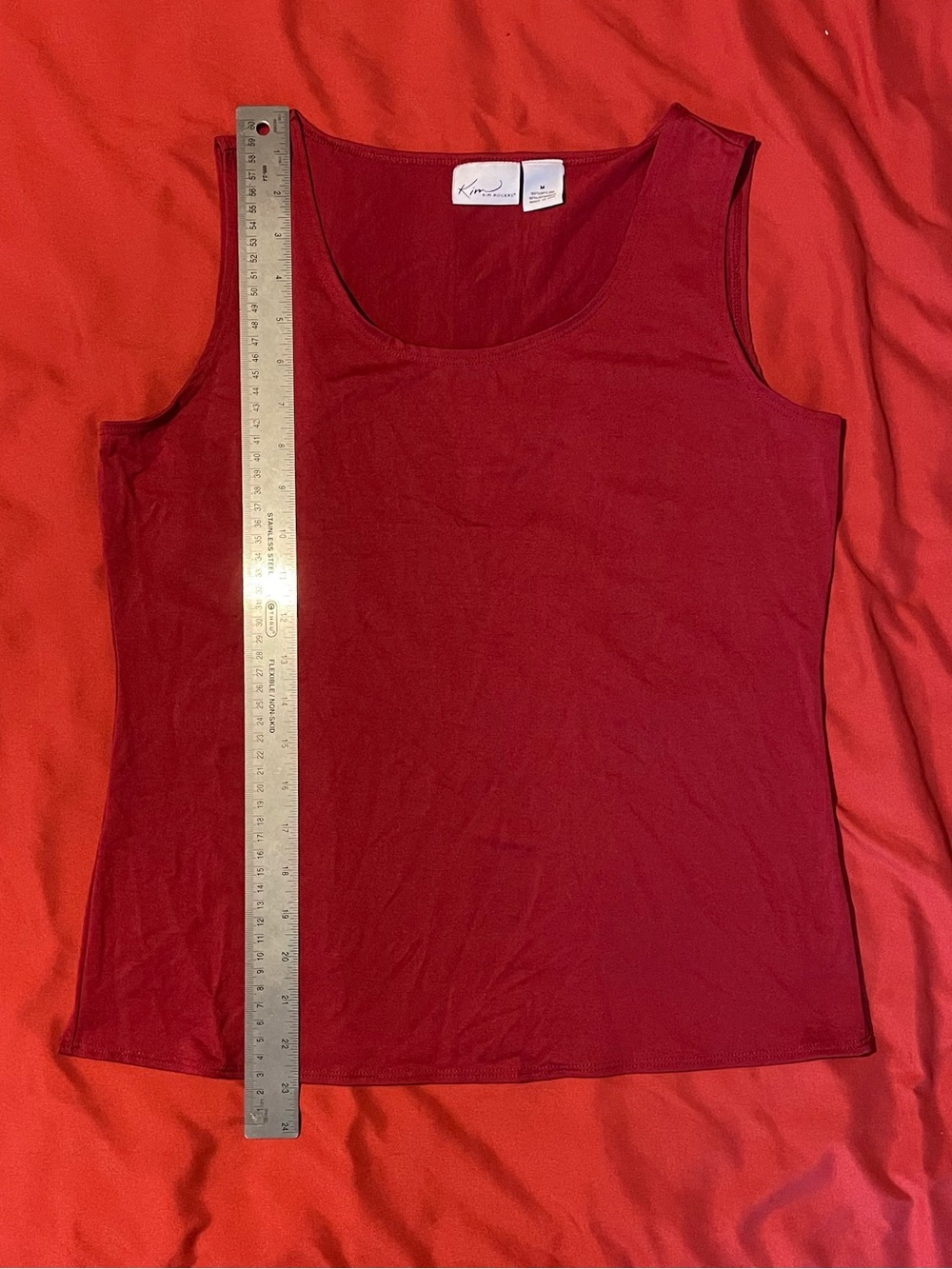 Red Tank Top - Picture 6 of 7